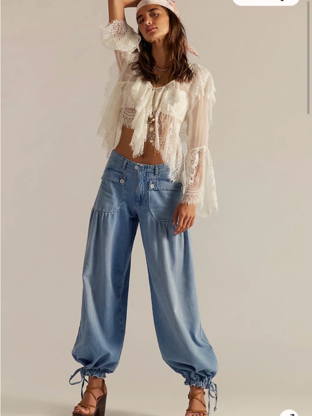 We The Free Lotus Balloon Jeans